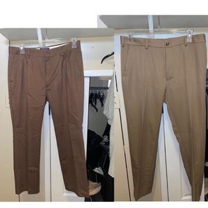 Men suit pants. Brown one size ( 36x29). Tan one is size ( 36x29)